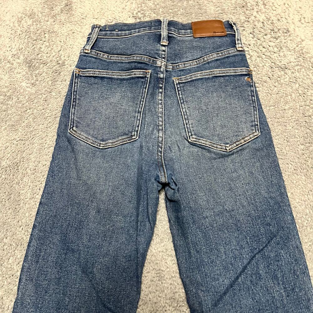 Madewell Jeans Womens 26 Perfect Vintage Blue Denim Pants High Rise - Picture 2 of 11